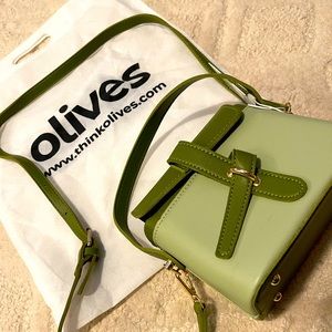 Brand new with tags pistachio color crossbody